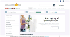 Desktop Screenshot of lysterapi.dk